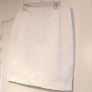 Creamy white skirt